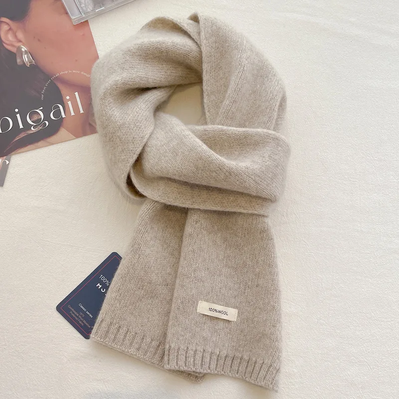 Muffler Men Wool - Hohe Qualität 100% Wolle Schal Männer