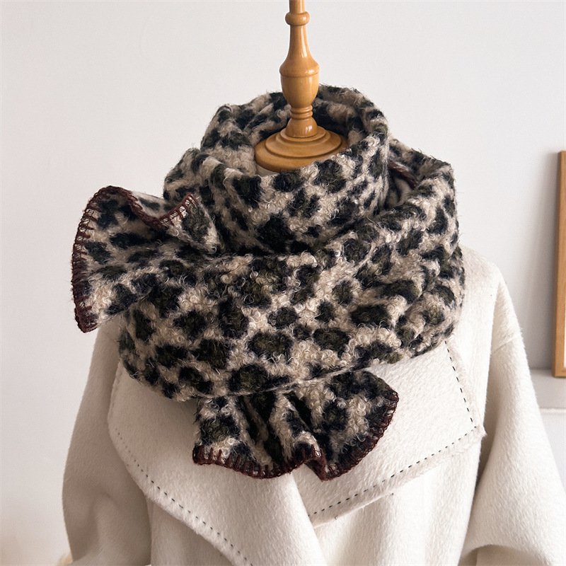 Herbst Winter Leoparden-Schal  – Pashmina Wrap Large Bewertung und Preis
