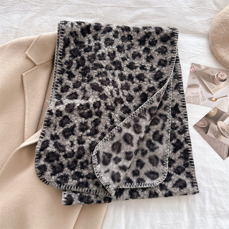 Herbst Winter Leoparden-Schal  – Pashmina Wrap Large Bewertung und Preis