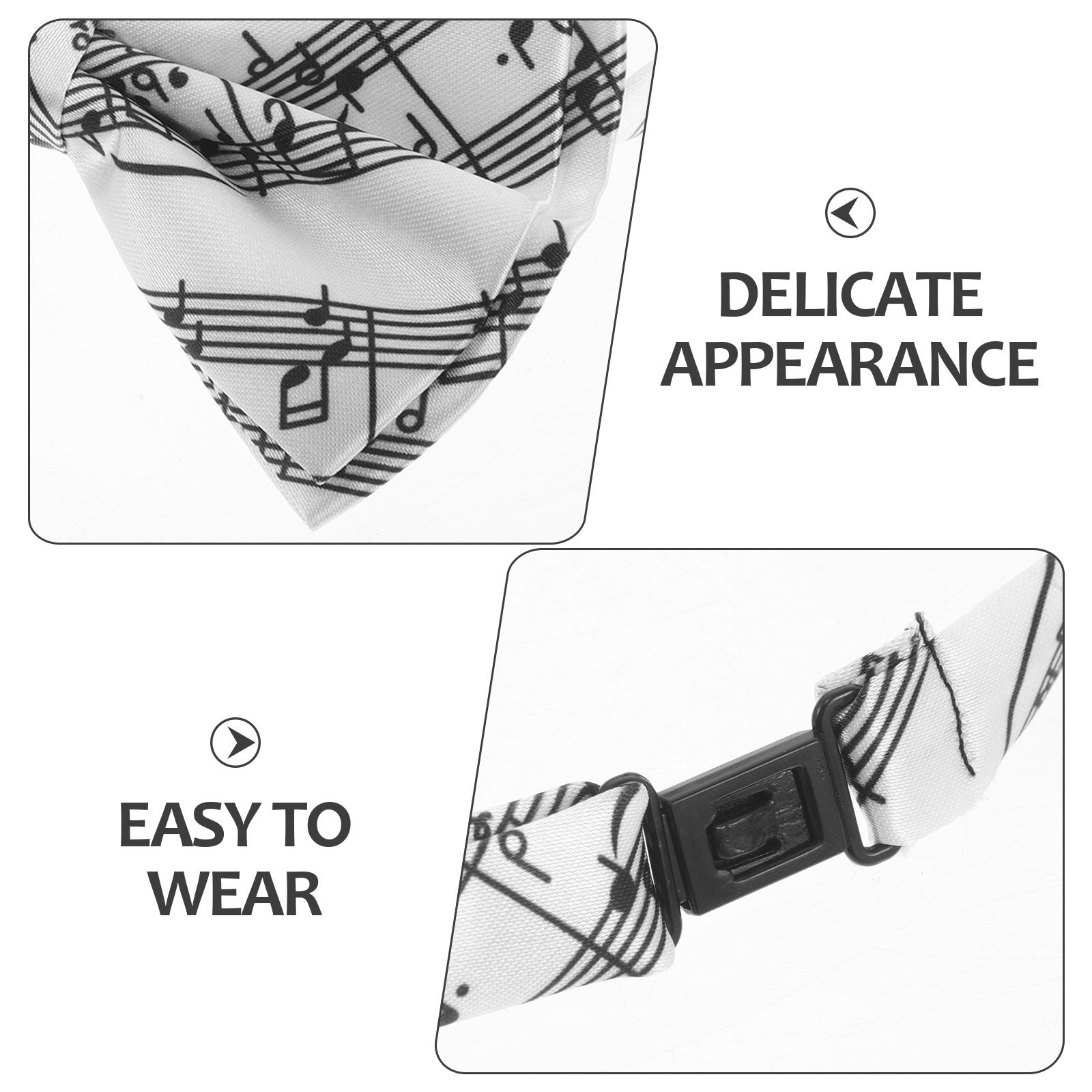 3 Stück Fliegen mit Klaviermot – Bow Tie Pre Tied Bewertung und Preis