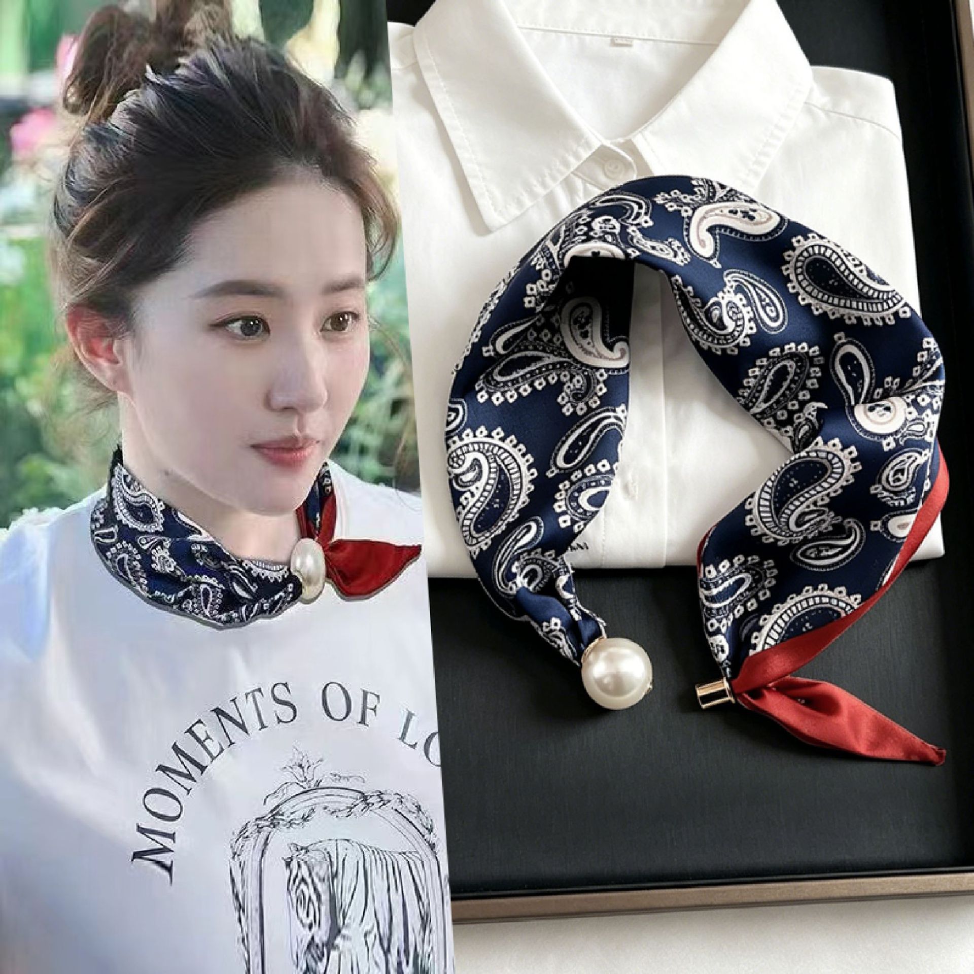 Neuer Paisley-Druck Schal mit  – Face Scarf Mask Bewertung und Preis