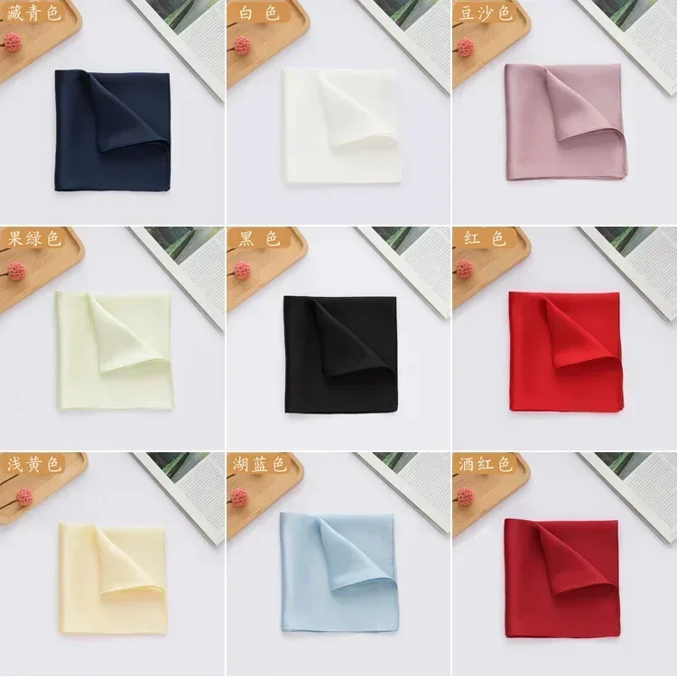 Natürliches 35cm Reines Seiden – Pocket Square Set Bewertung und Preis