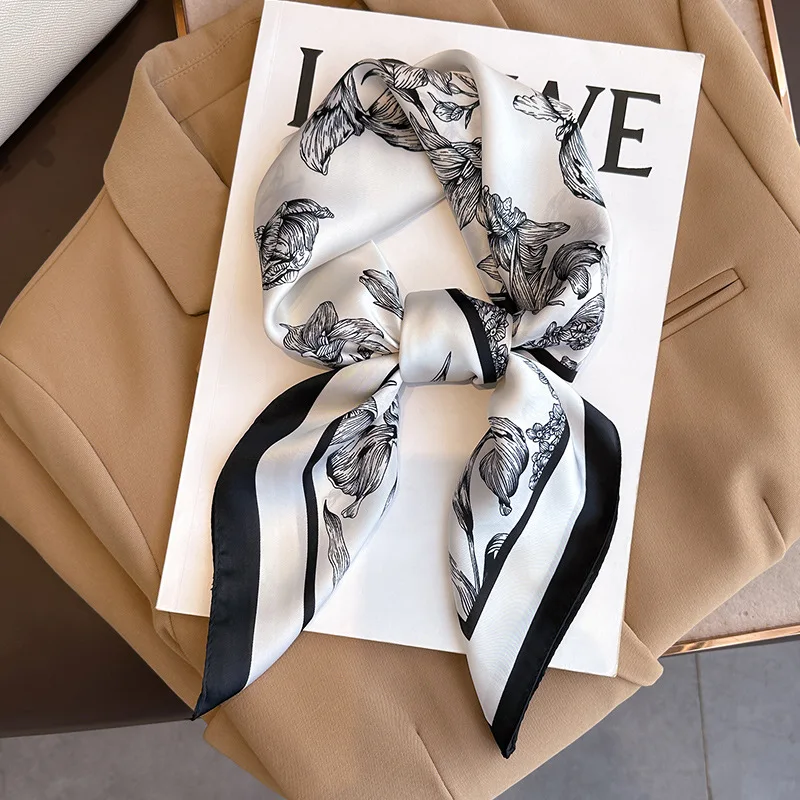 70*70cm Luxus Blumen druck Sei – Face Scarf Mask Bewertung und Preis