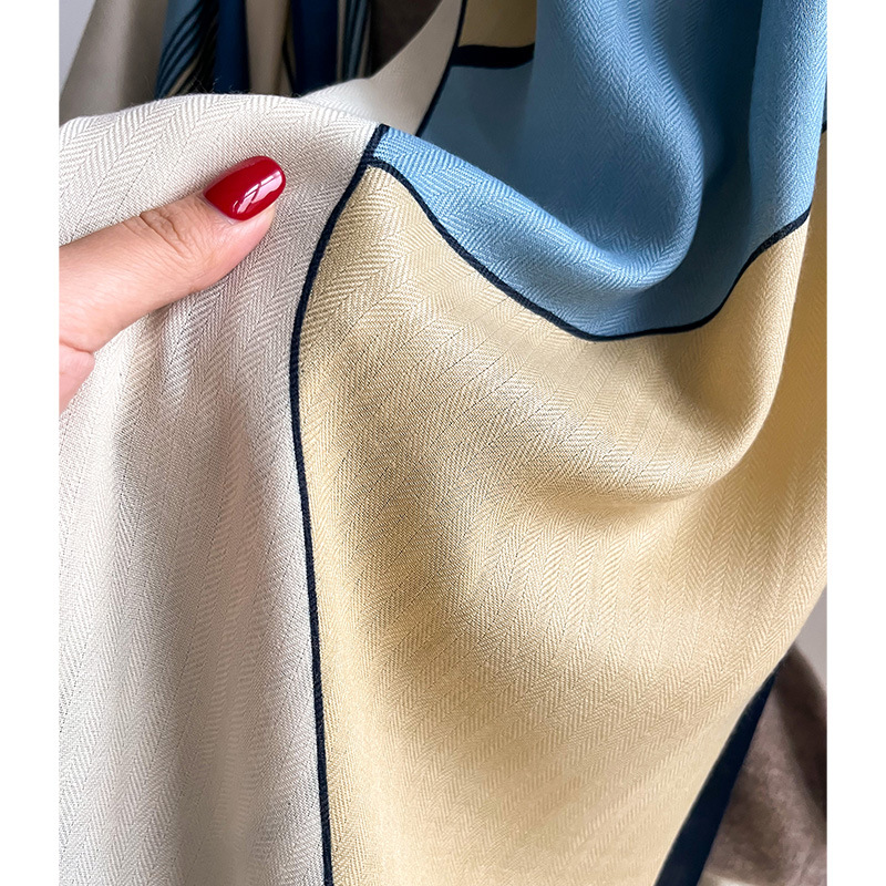 Luxus Marke Schal Wolle Baumwo – Pashmina Wrap Large Bewertung und Preis