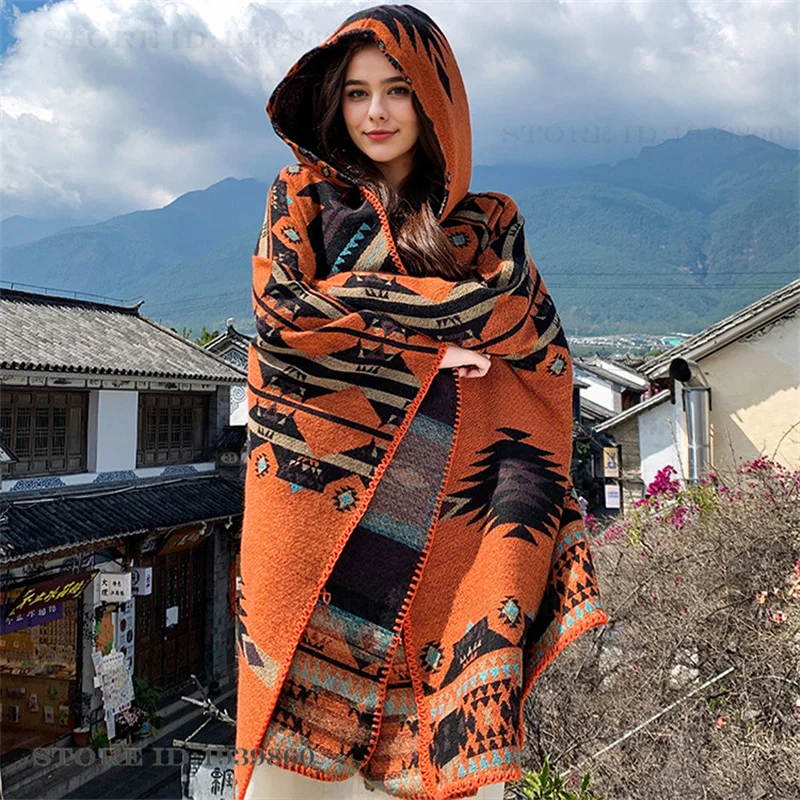 Kapuzenschal mit Wärmefunktion – Woven Scarf Blanket Bewertung und Preis