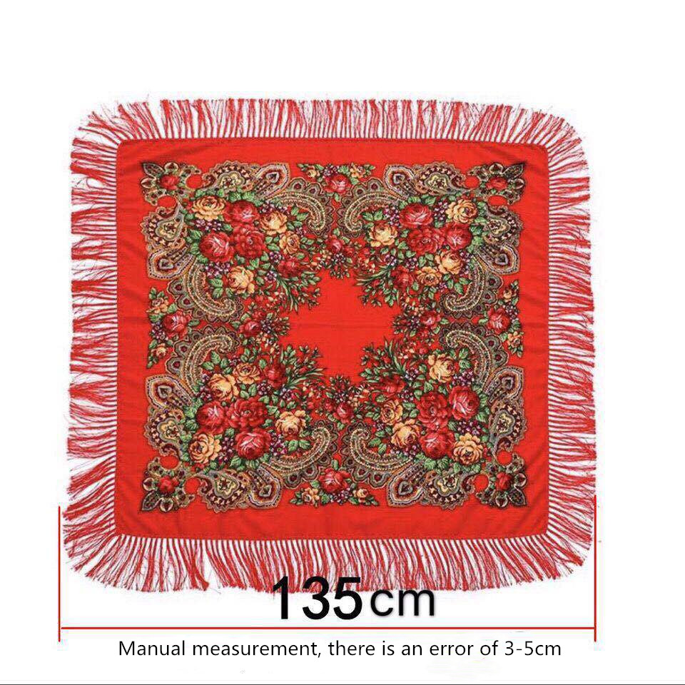 135*135 cm Frauen Russischen S – Bandana Cotton Bewertung und Preis