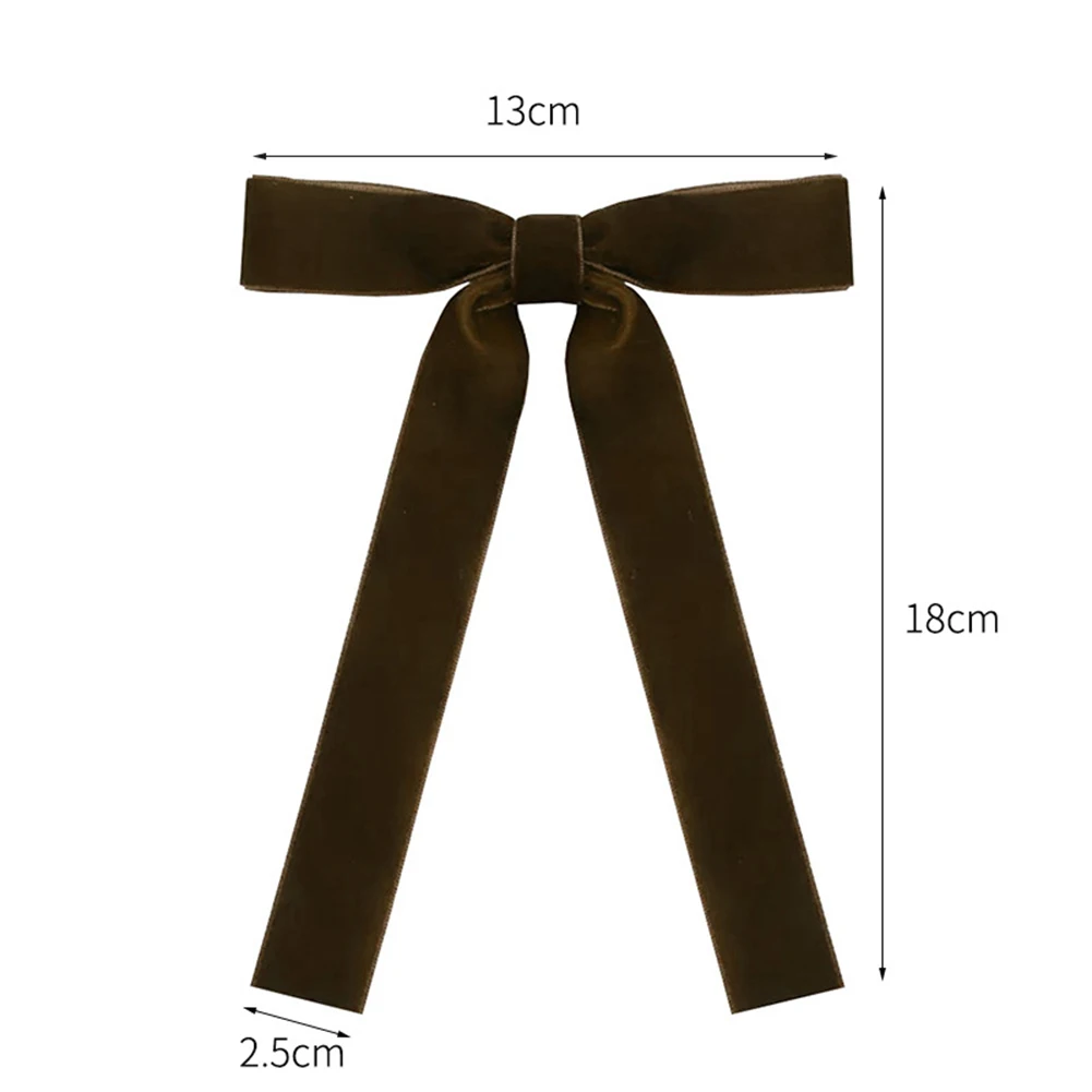 2,5 cm helles Kaffee-Samtband, – Bow Tie Pre Tied Bewertung und Preis