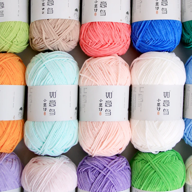 50g/Rolle 3mm Dünnes Chenille- – Woven Scarf Blanket Bewertung und Preis